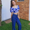 Calça Jeans Wide Leg Chicago Juvenil