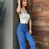 Calça Jeans Wide Leg Brooklyn Juvenil
