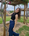 Calça Jeans Wide Leg Berlim Juvenil